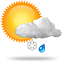 малооблачно, возможен дождь со снегом